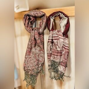 Paisley Scarfs (2) NWOT